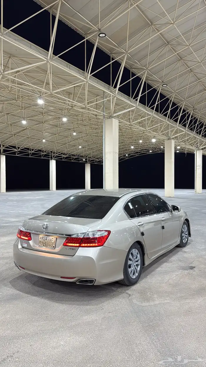 هوندا اكورد ستاندر مطور 2015 ذهبي الرياض 7