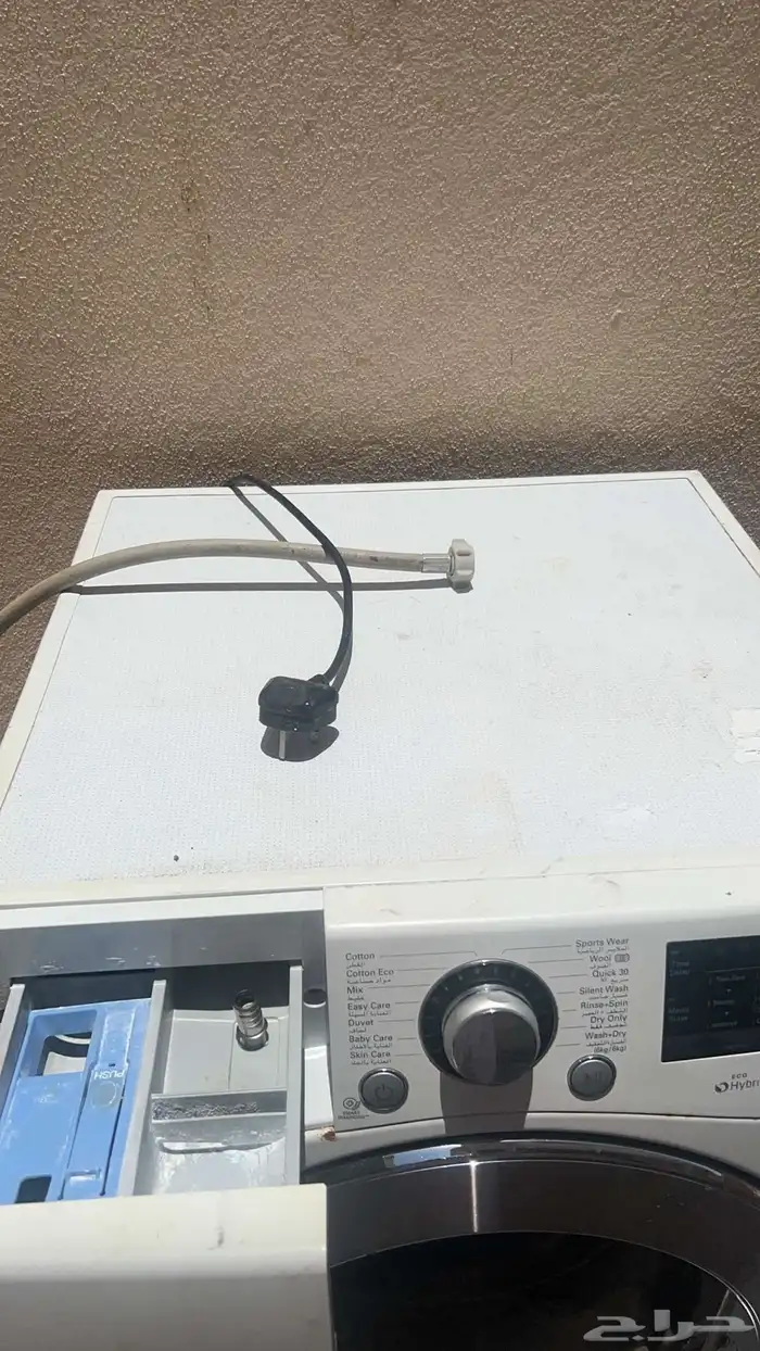للبيع غرفة نوم نفر ونص كامله بدون الدروج وغساله ونشافه 9