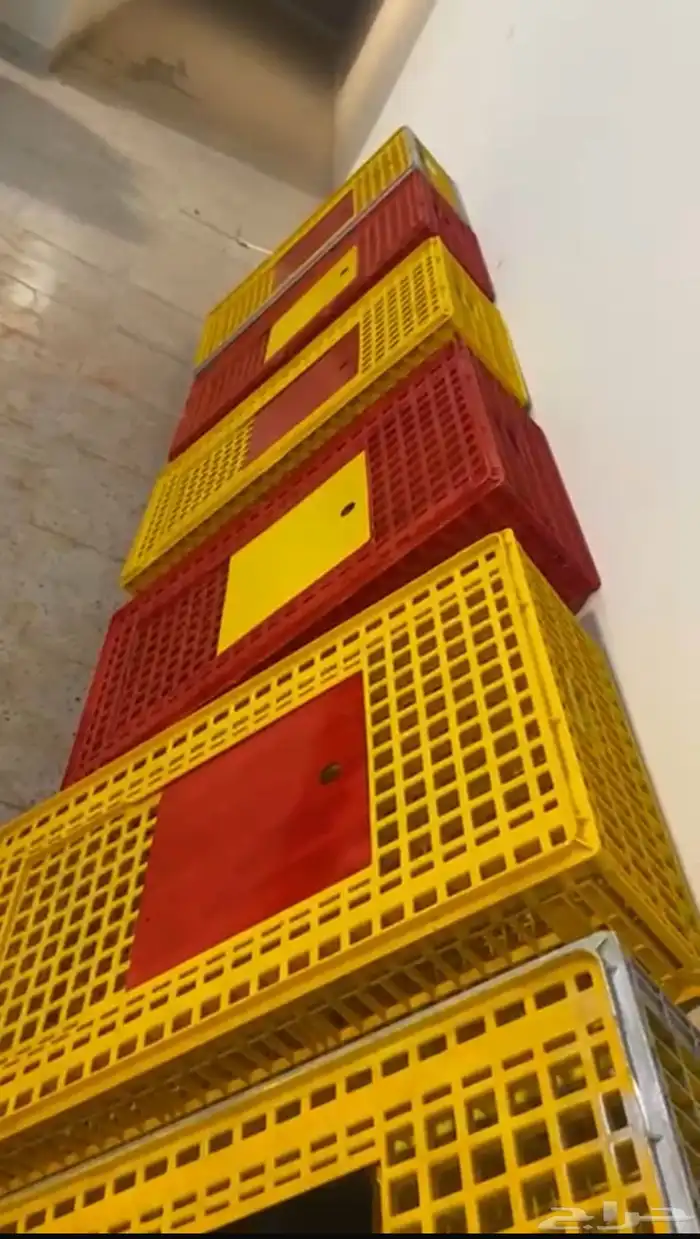 اقفاص دجاج وحمام مستخدم . 1
