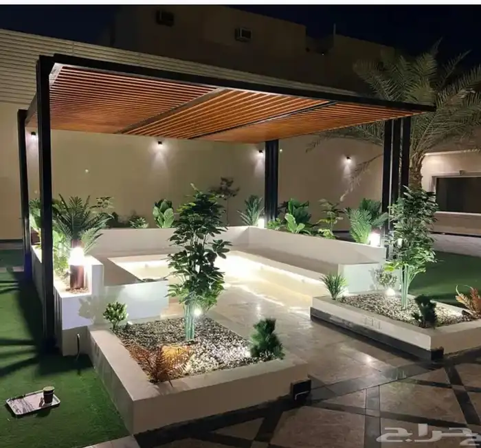 مظلات وغرف زجاجيه وعشب صناعي 8