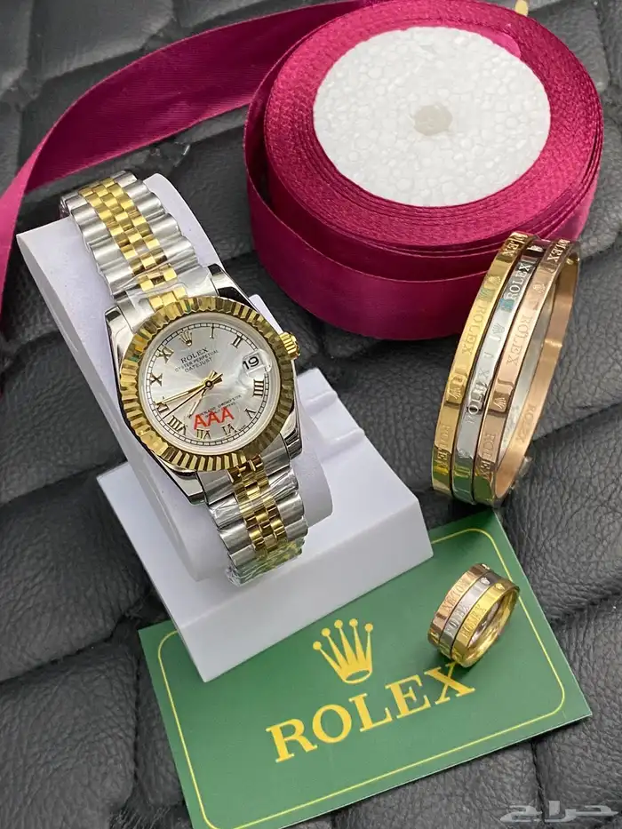 رولكس مع الاسواره وخواتم 6