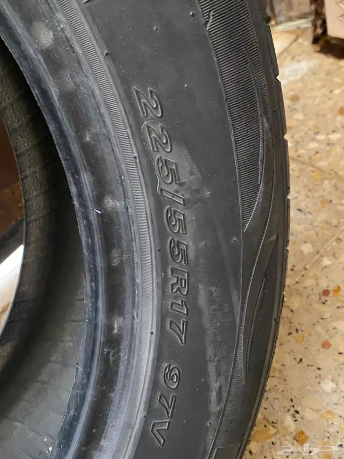 طقم كفرات نظيف للبيع NEXEN - 225 55 17 1