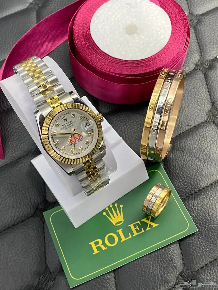 رولكس مع الاسواره وخواتم 3