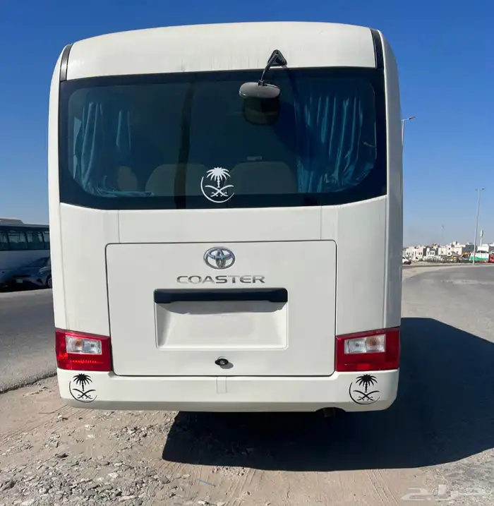 للبيع باص كوستر 2022 ديزل6سلندر وكالة 4