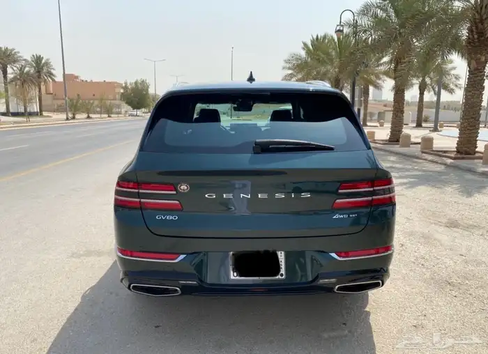 جينيسيس GV80 موديل 2021 للبيع ممشى قليل فقط 6400 كلم 3
