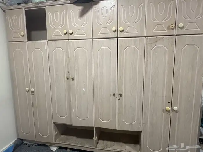 سرير مع مرتبه ودولاب ب350 1