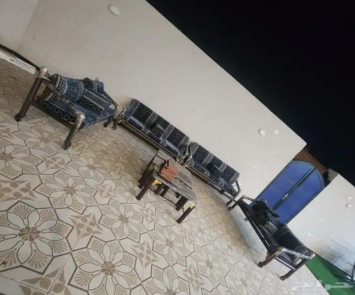 كراسي حديد خارجية 6