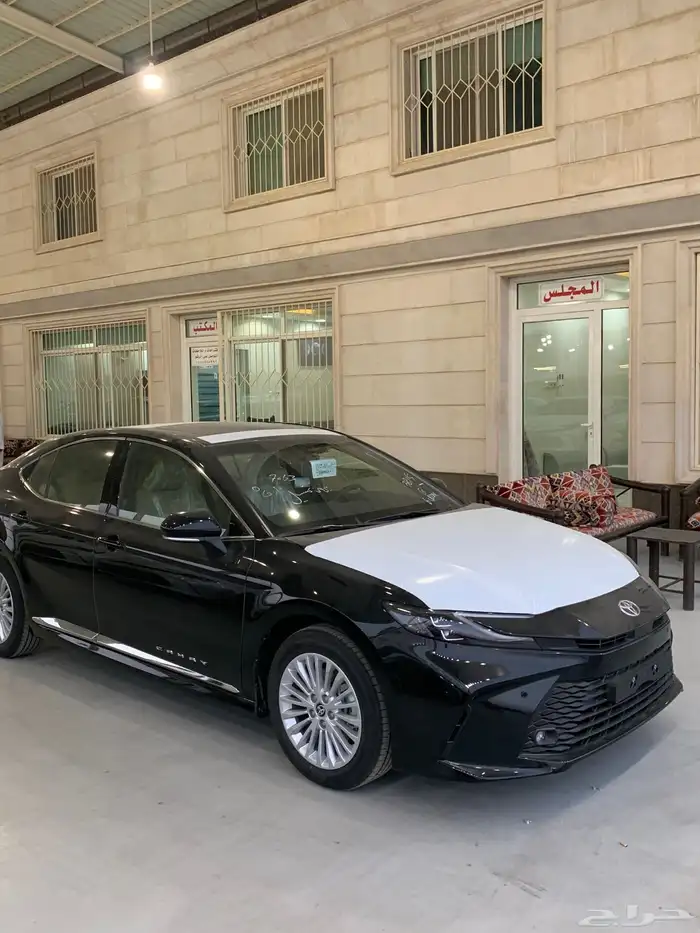 تويوتا كامري اصفار LE اسود بنزين وارد عبداللطيف 1