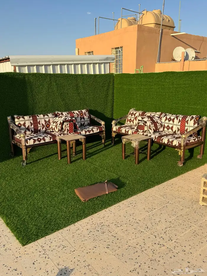 كراسي حديد خارجية 2