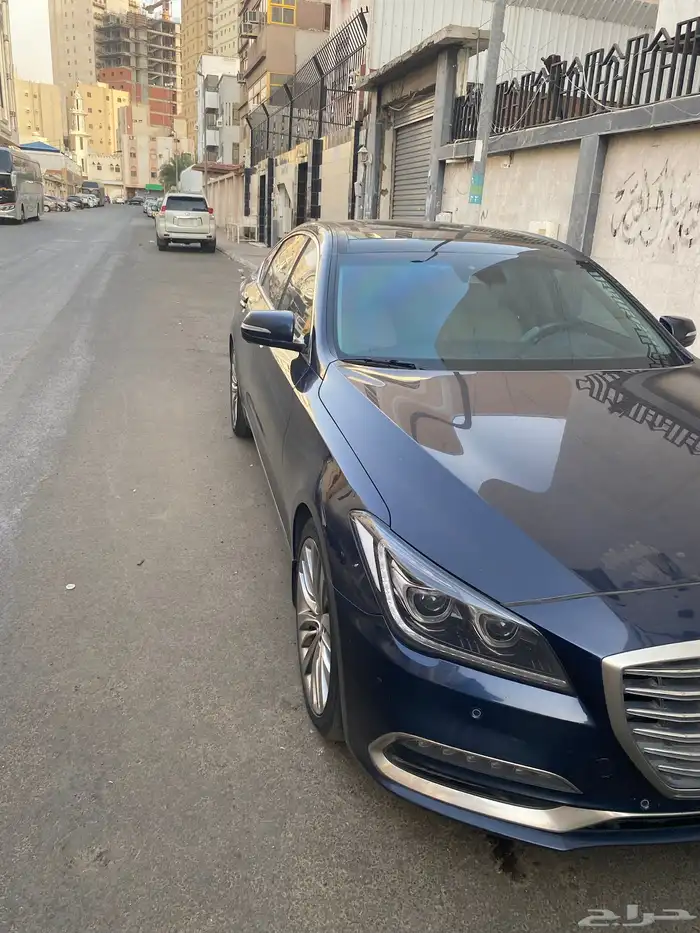 جنسس 2018 G80 بلاتنيوم وارد سعودي بحاله ممتازه 5