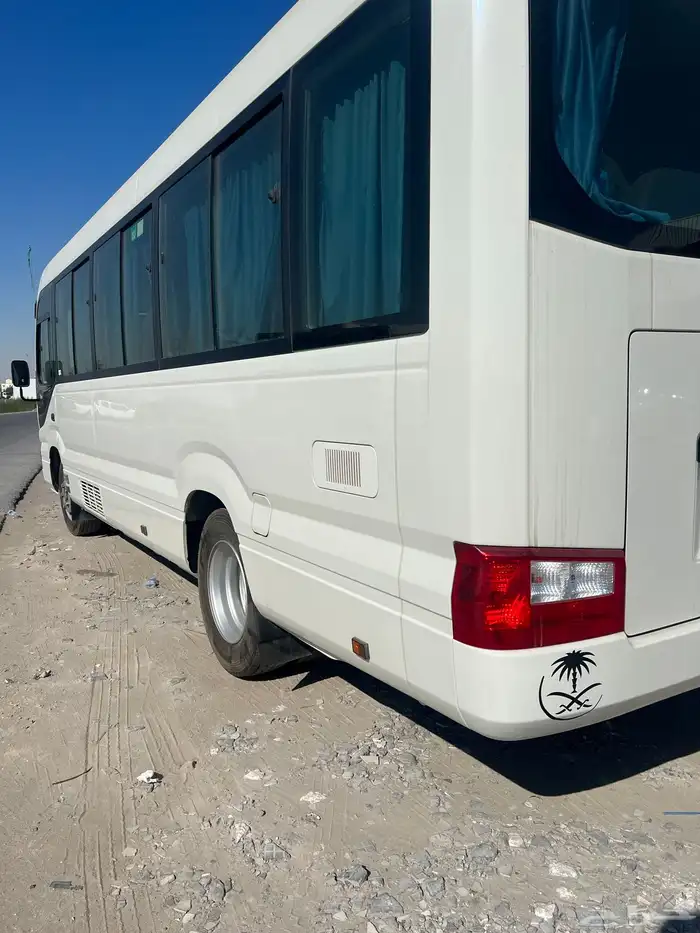 للبيع باص كوستر 2022 ديزل6سلندر وكالة 2