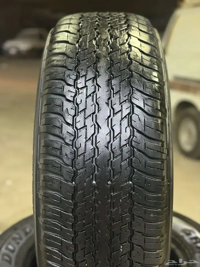 265 65 17 كفرات دنلوب وكالة برادو وفورشنر وهايلوكس 1
