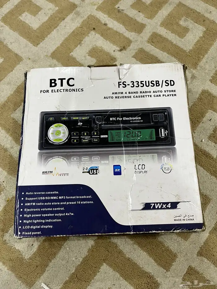 مسجل جديد في كرتونه البلستك الخارجي مكسور السعر 25 3