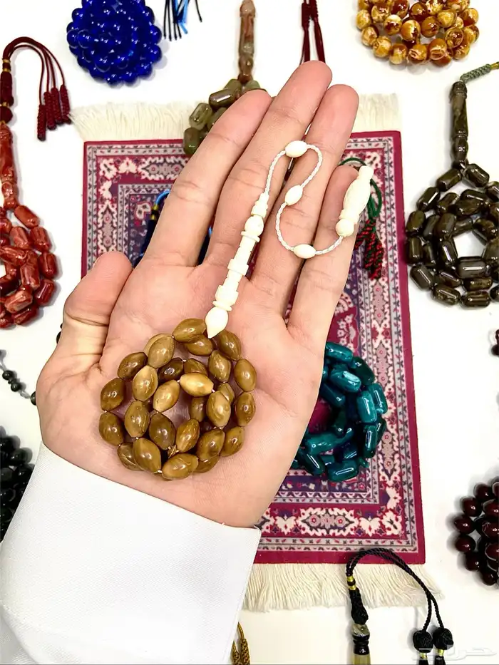 سبح بكلايت   فاتوران   خشب كوك   تراب كهرمان 19