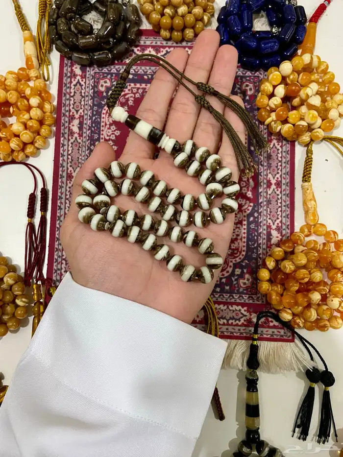 سبح بكلايت   فاتوران   خشب كوك   تراب كهرمان 10