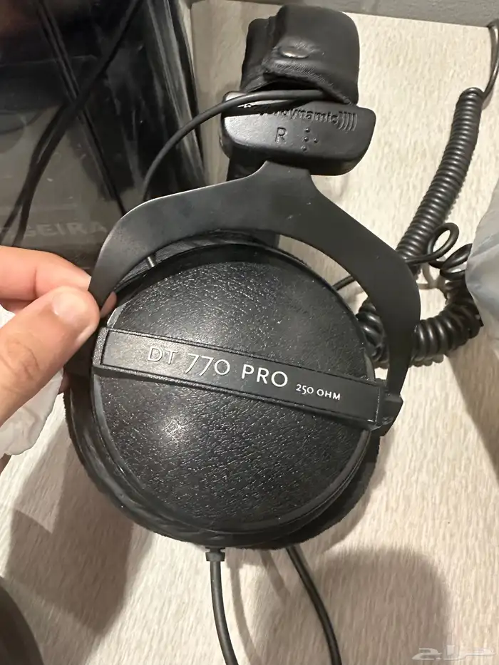 سماعه DT770 PRO مع مكسر goxlr ميني 1