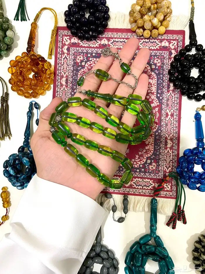 سبح بكلايت   فاتوران   خشب كوك   تراب كهرمان 23