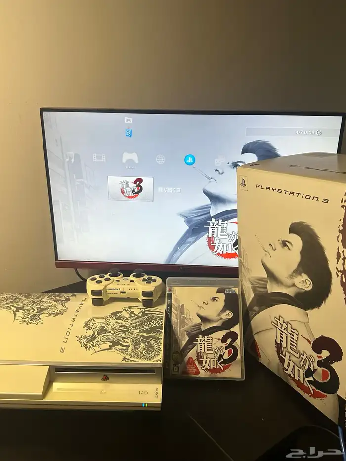 PlayStation 3 yakuza sony 3 سوني بلايستيشن 3 ثري نادر ابيض 10