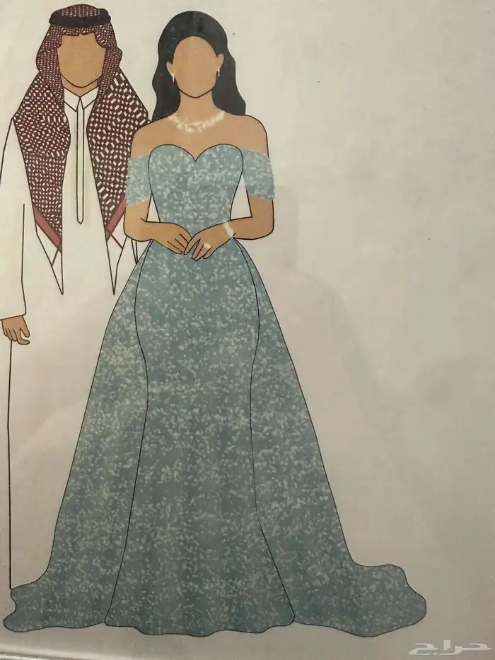 فستان سهرة للبيع 0