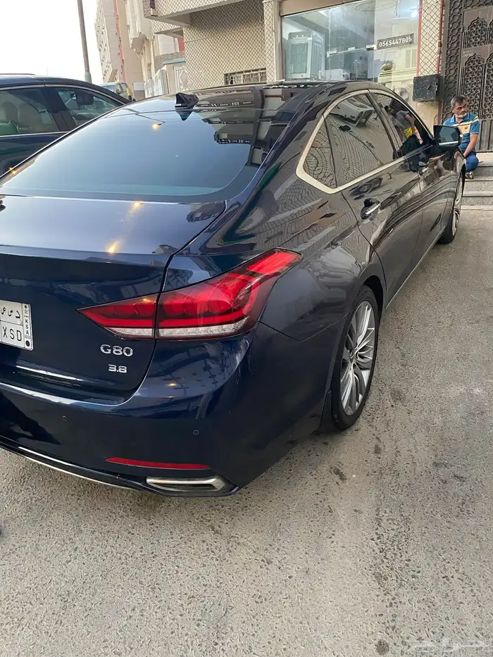 جنسس 2018 G80 بلاتنيوم وارد سعودي بحاله ممتازه 37