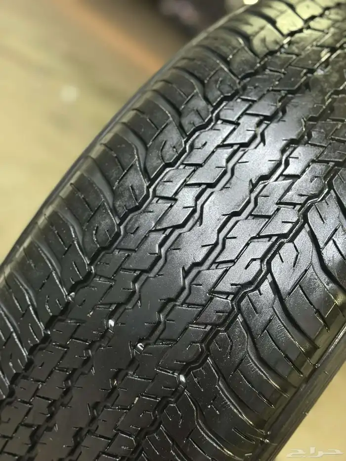 265 65 17 كفرات دنلوب وكالة برادو وفورشنر وهايلوكس 2