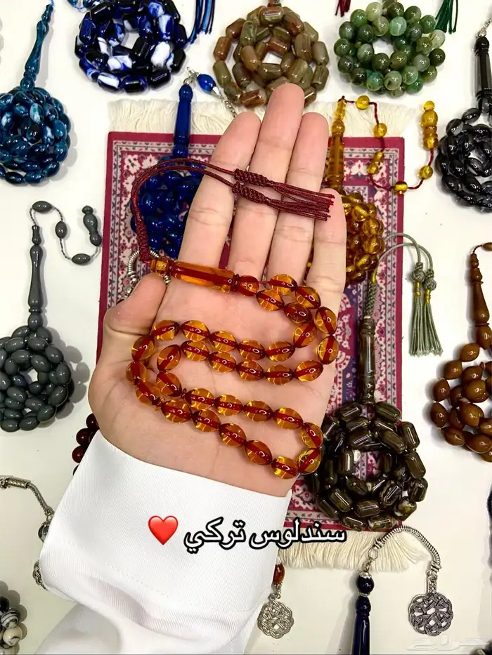 سبح بكلايت   فاتوران   خشب كوك   تراب كهرمان 0