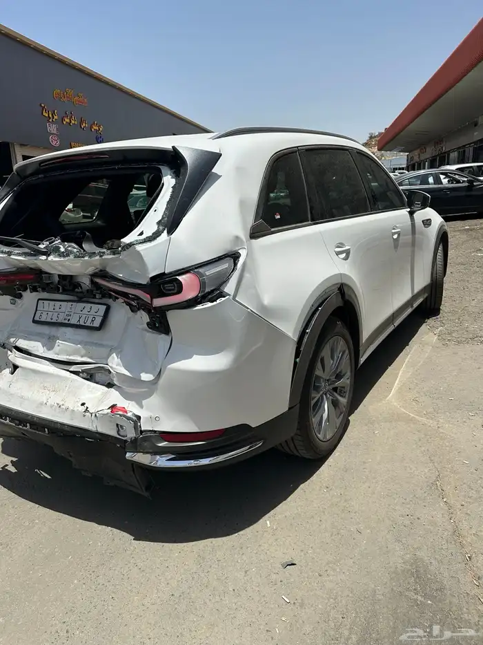 مازدا مصدومة 2025 cx-9 ماشية 4000 أربعة الاف فقط 13