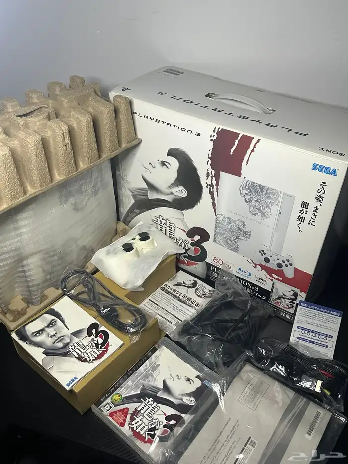 PlayStation 3 yakuza sony 3 سوني بلايستيشن 3 ثري نادر ابيض 3