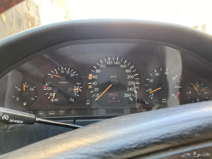 تشليح الخليج مرسيدس شبح 1995 10