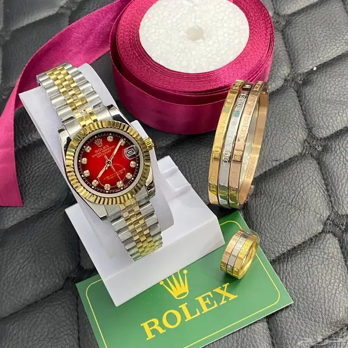 رولكس مع الاسواره وخواتم 2