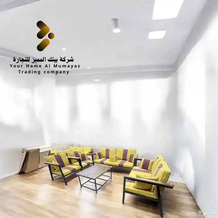 طقم كراسي حديد 7 اشخاص الشكل الجديد 1