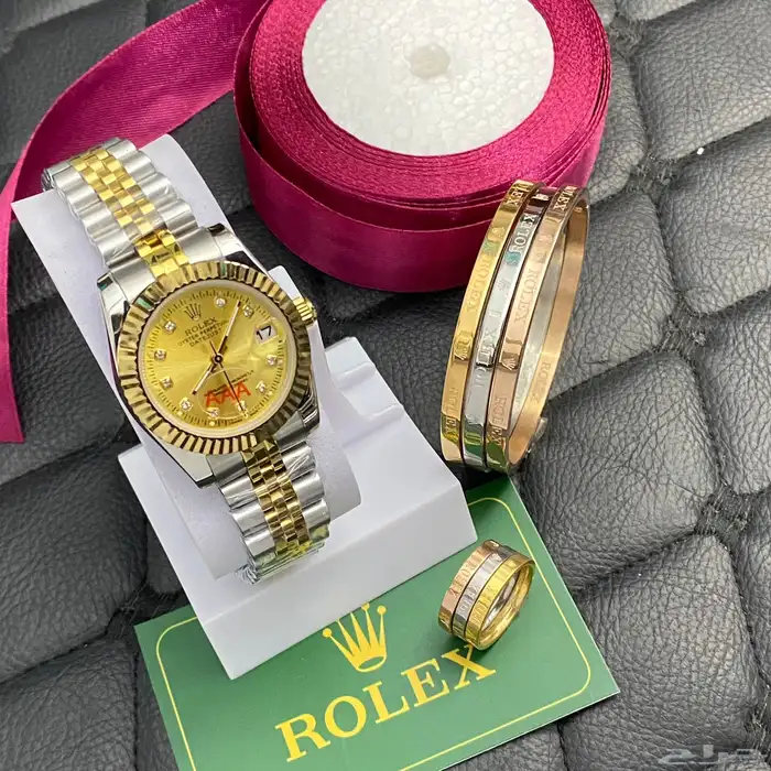 رولكس مع الاسواره وخواتم 8