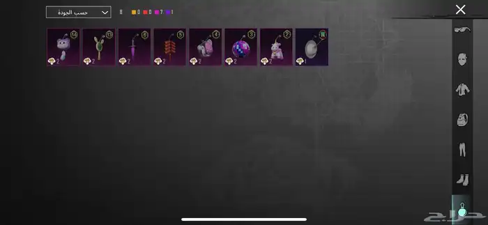 حساب ببجي للبيع 9