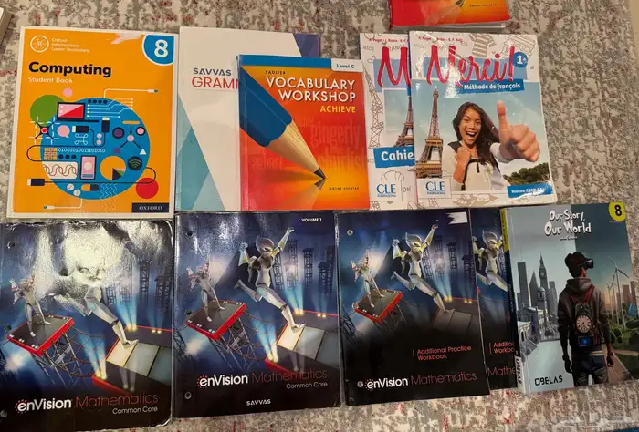 كتب انترناشونال Gr3  4 5 6 8 جريد مختلف منهج امريكي 4