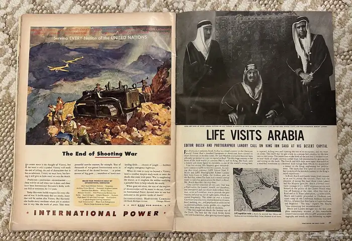 مجلة LIFE الشهيرة نسخة تاريخية ( 82 سنة ) نادرة جدا 2
