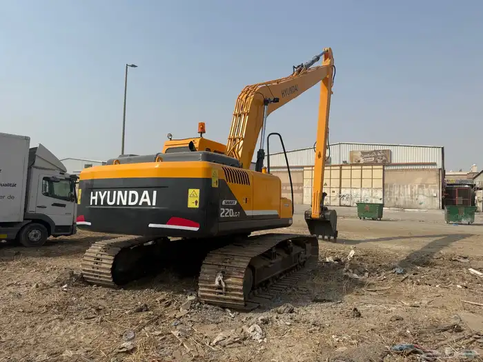 بوكلين بكلين بوكلينات حفارات ذراع طويل بوم طويل 17متر 2