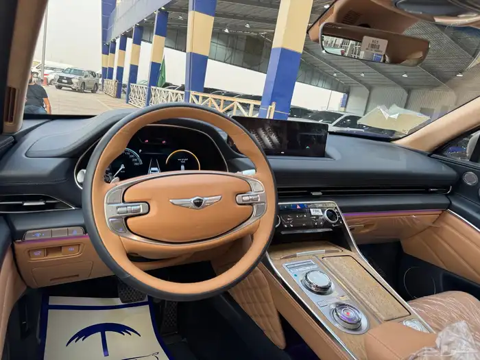 جنسس GV80 2023 رويال ( جديد ) على الضمان 10
