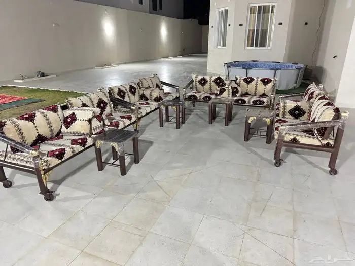 كراسي حديد خارجية 5