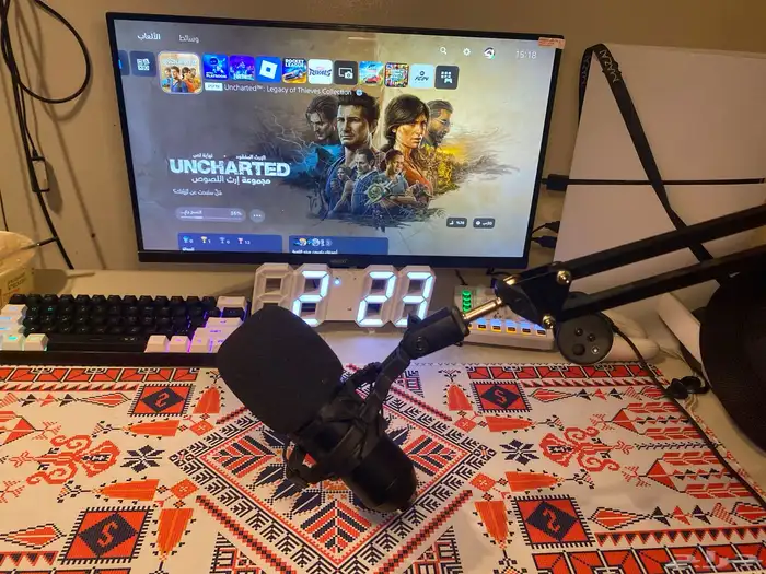 مايك معا ستاند يشتغل PS5 ويشتغل جميع الاجهزه 3