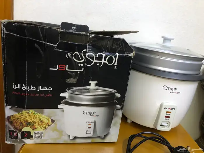قدر جهاز كهربائي لطبخ الرز و شوايه طعام كهربائيه 2