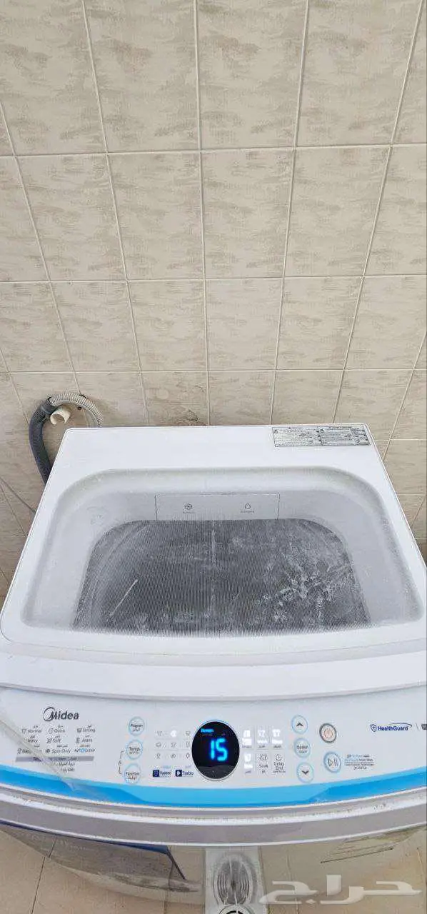 غسالة ميديا 12 كيلو جديدة تشغيل ذكي 0