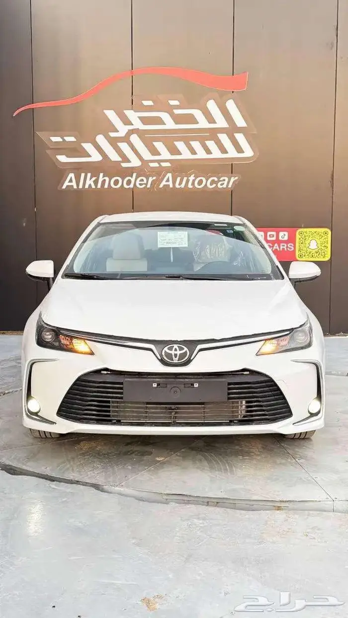 تويوتا كورولا 2000 استاندر طيس 2025 لدى الخضر للسيارات 4