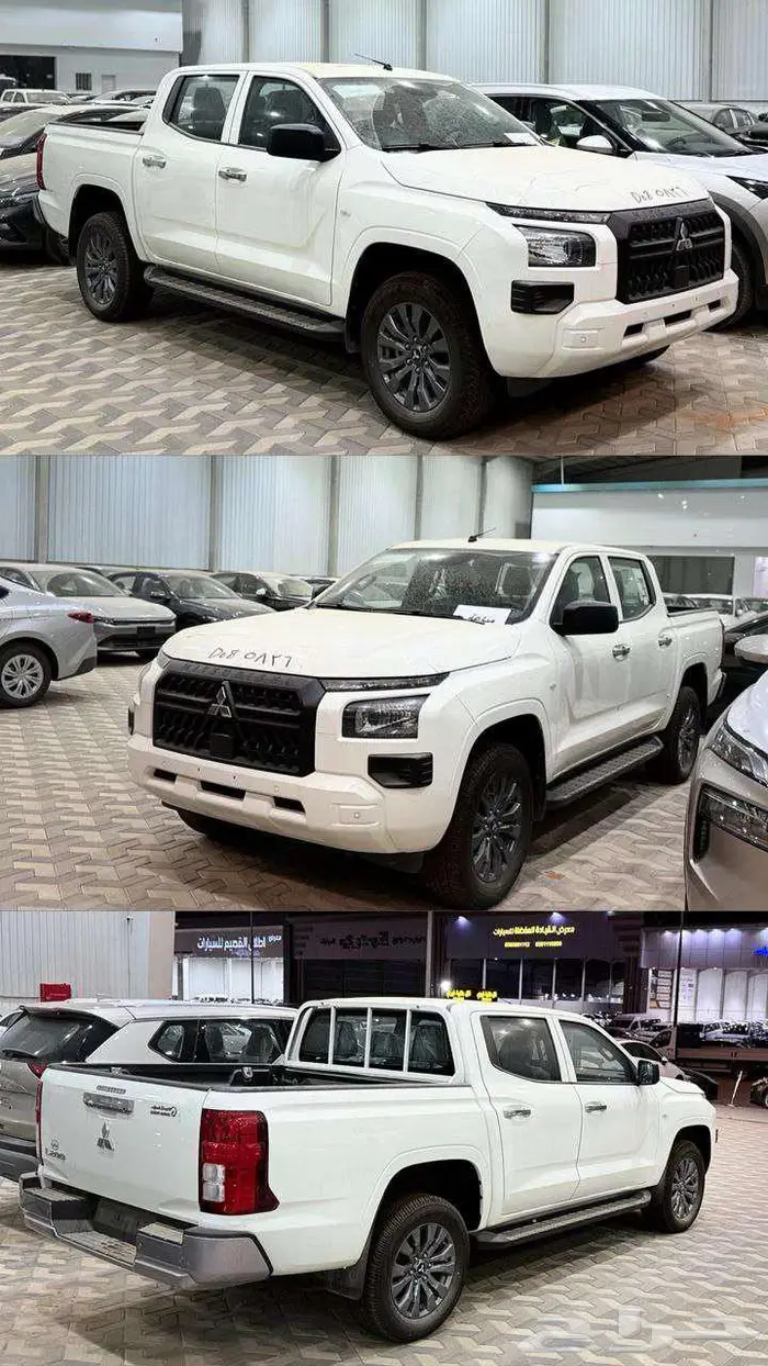 ميتسوبيشي l200 موديل2024غمارتين دبل ديزل لدى احدث السيارات 0