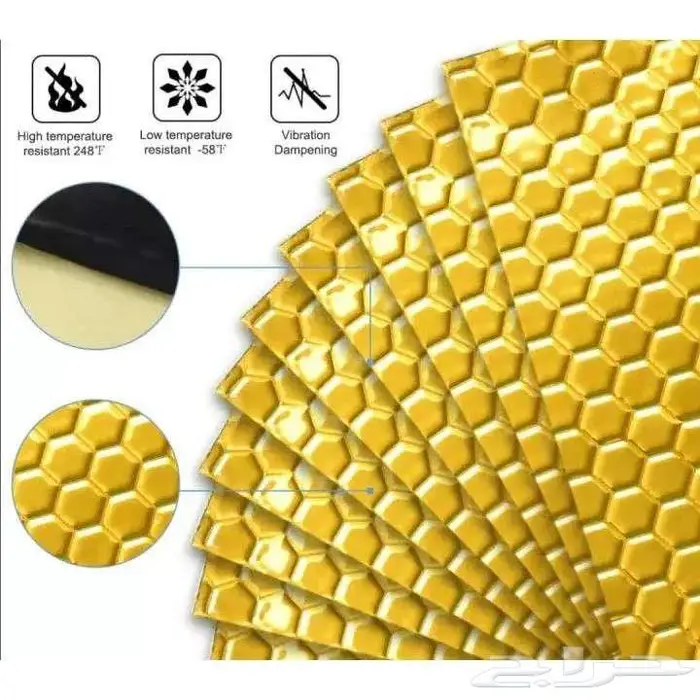 عزل صوت و حرارة للجميع انواع السيارات 8