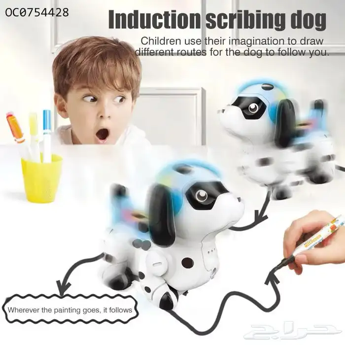 لعبة روبوت بتصميم كلب لطيف - لعبه روبوت للأطفال مميز 1
