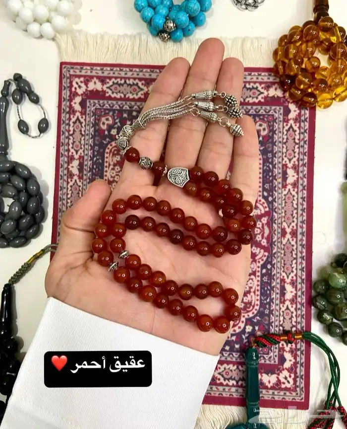 سبح بكلايت   فاتوران   خشب كوك   تراب كهرمان 29