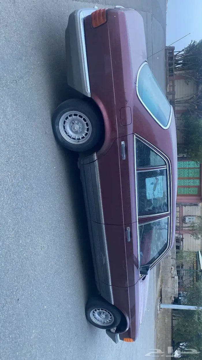 كلاسيك مرسيدس بنز جفالي 1985 حجم 500SEL 7