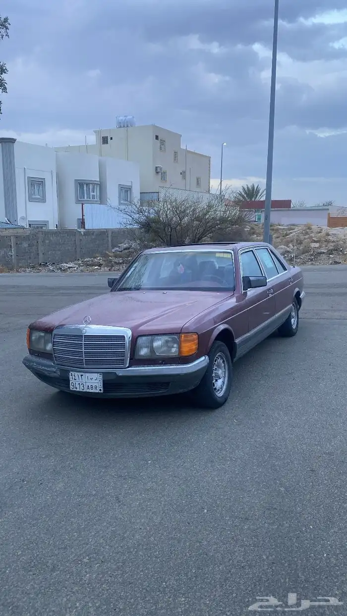 كلاسيك مرسيدس بنز جفالي 1985 حجم 500SEL 2