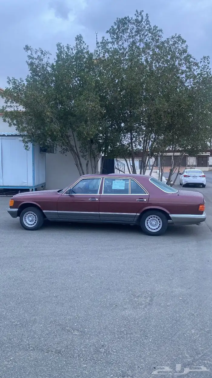 كلاسيك مرسيدس بنز جفالي 1985 حجم 500SEL 0
