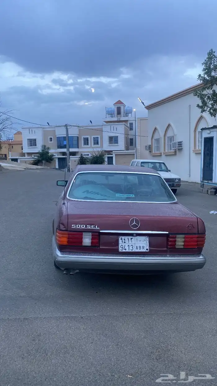 كلاسيك مرسيدس بنز جفالي 1985 حجم 500SEL 5